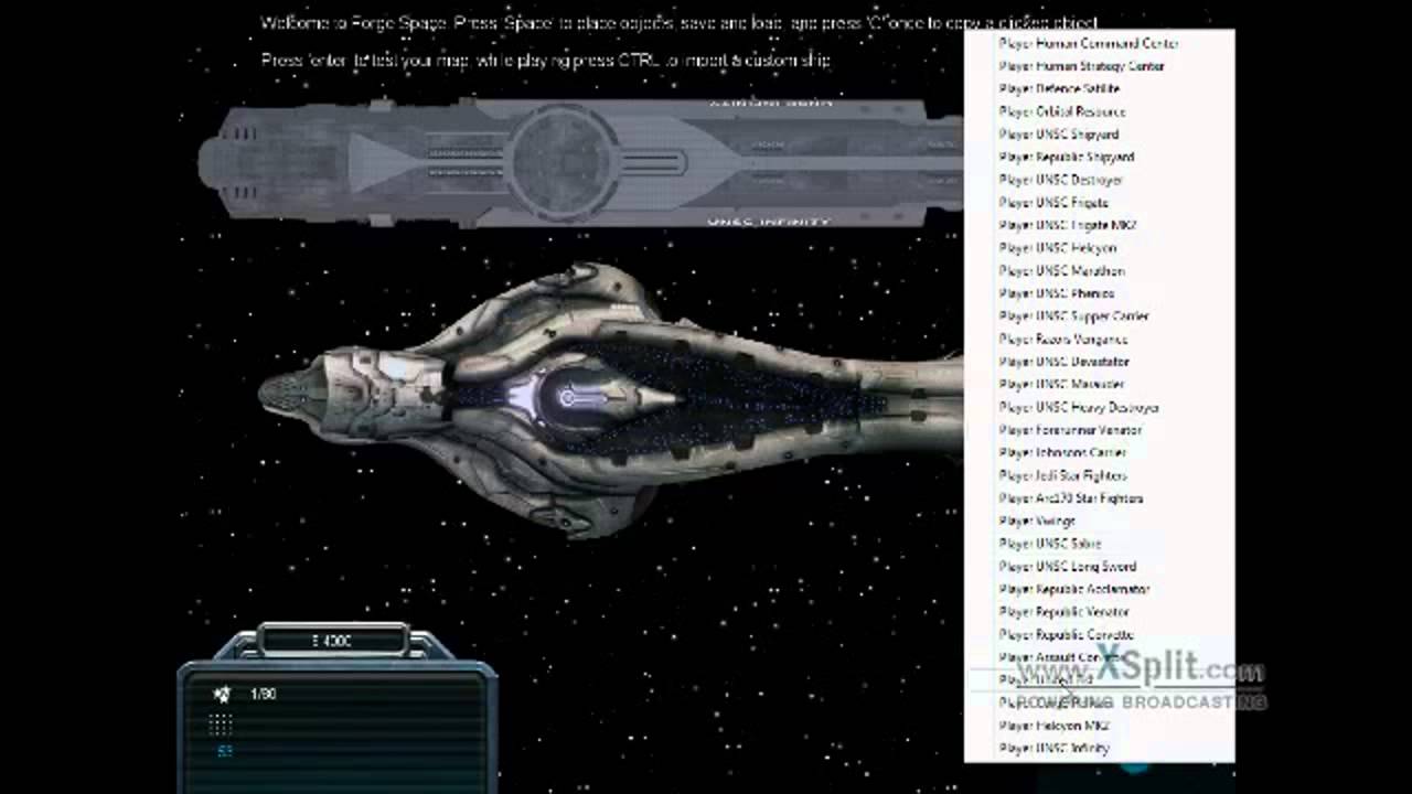 LxE Star Wars Vs Halo Forge Space w/ Infinity
