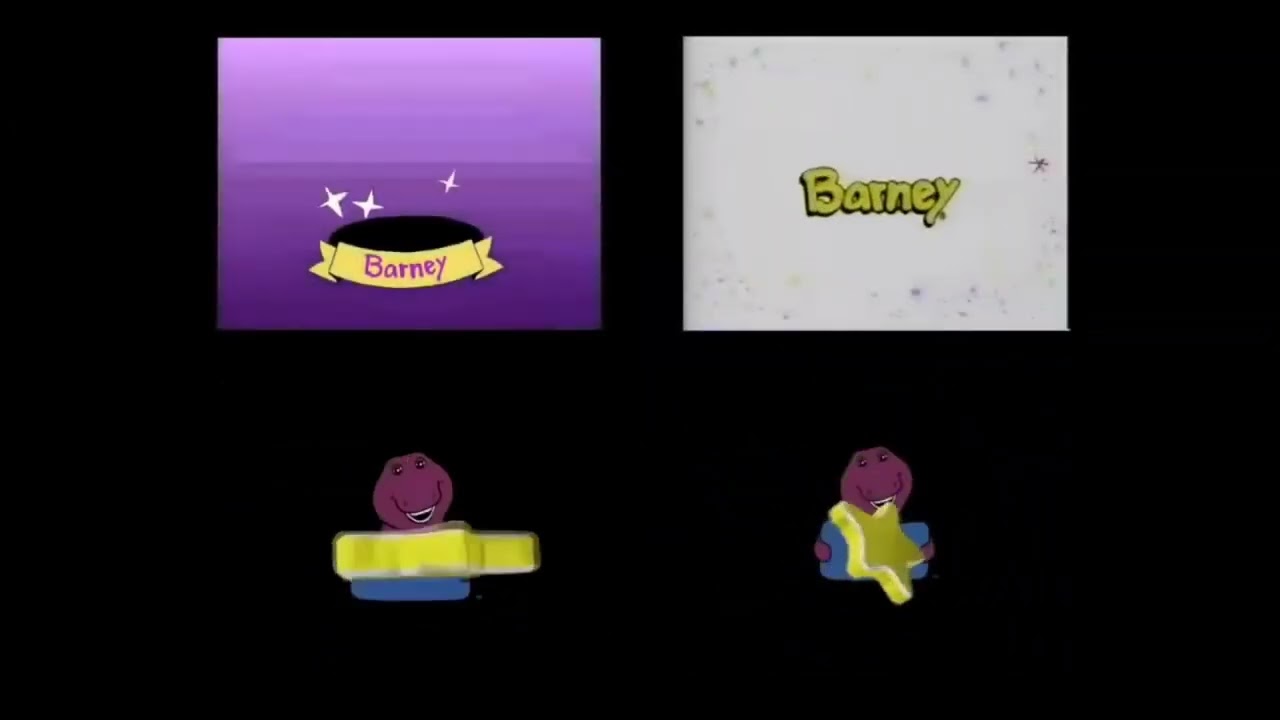 Lyrick Studios/Barney Home Video Comparison