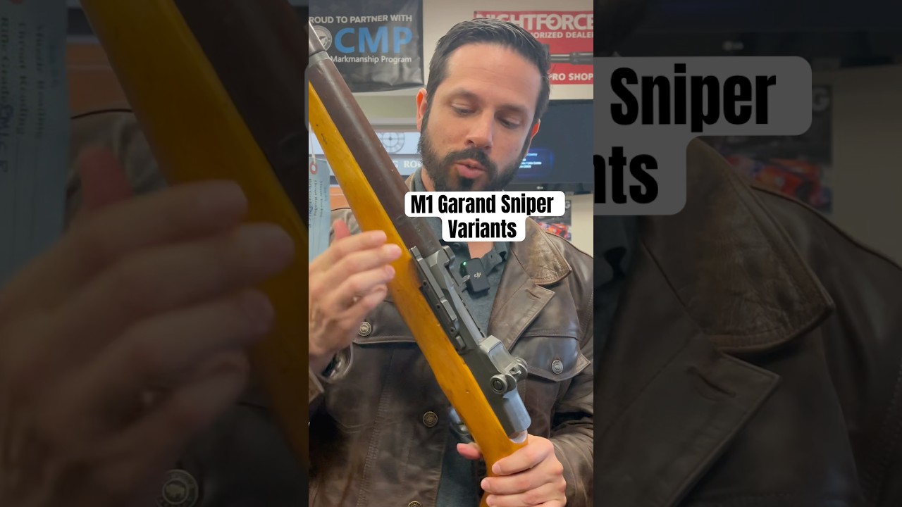 M1 Garand Sniper Rifles at Talladega CMP @CivilianMarksmanshipProgram