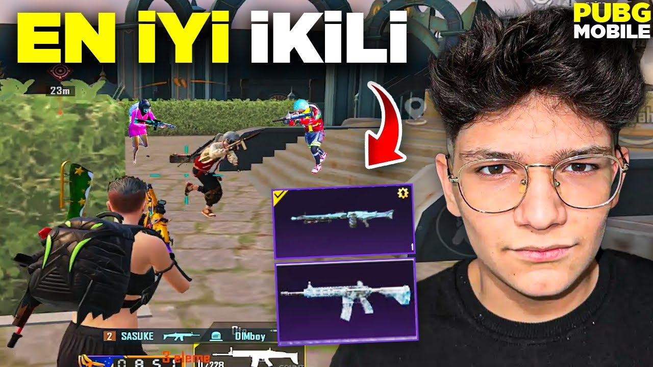M416 VE MG3 ALIP YOK ETTİM! EN İYİ İKİLİ - PUBG MOBİLE