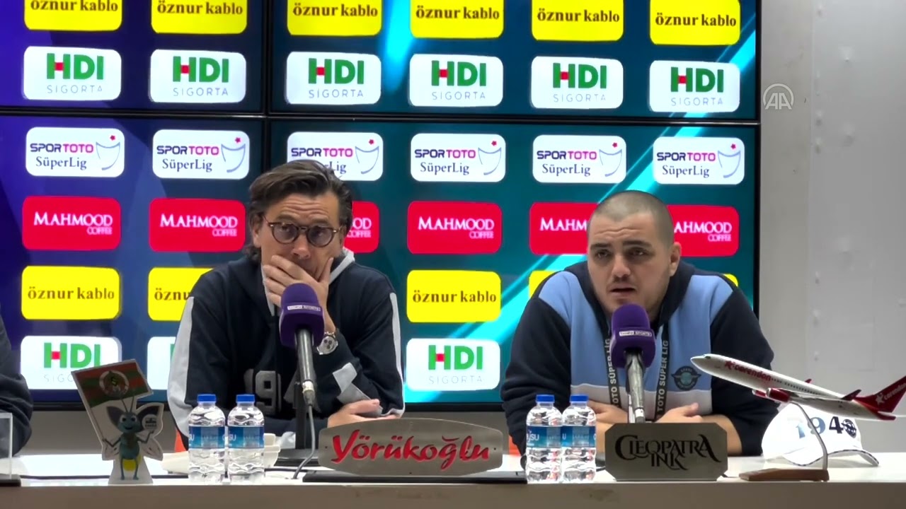 Maçı 10 kişi tamamlayan Adana Demirspor'da Vincenzo Montella'dan beklenmedik yorum!