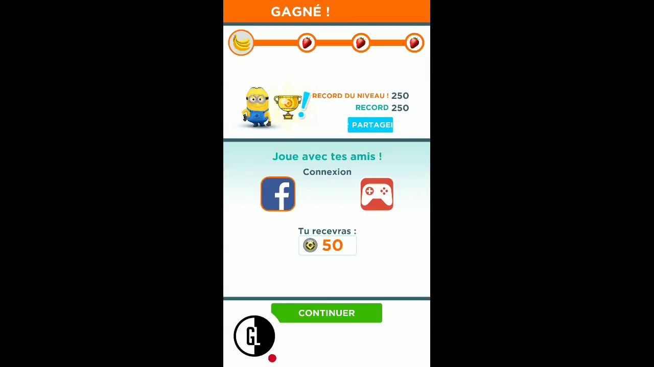 Ma diffusion Minion Rush
