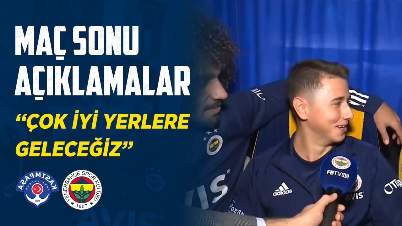Maç Sonu Açıklamalar: Altay Bayındır, Ozan Tufan, Sadık Çiftpınar, Eyüp Akcan
