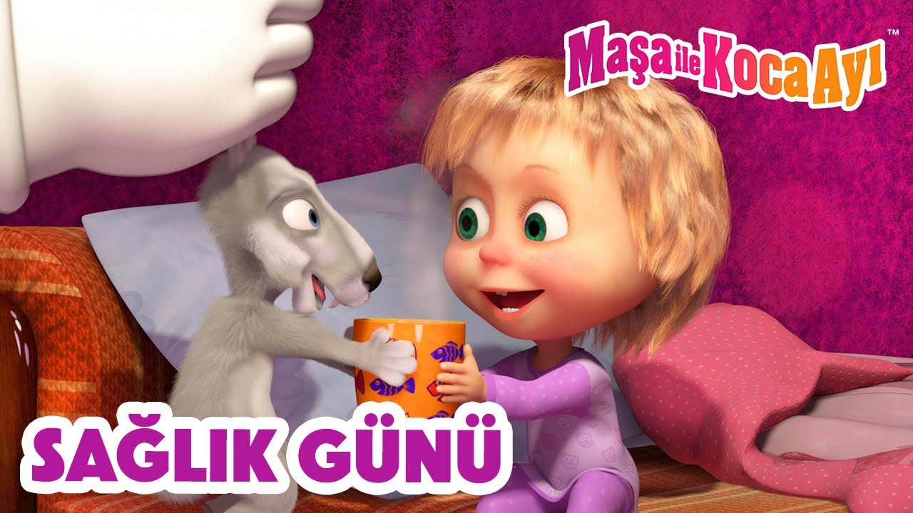 Maşa İle Koca Ayı 🍎🏃‍♀️ Sağlık Günü 🥦🧘‍♀️ Masha and the Bear Turkey