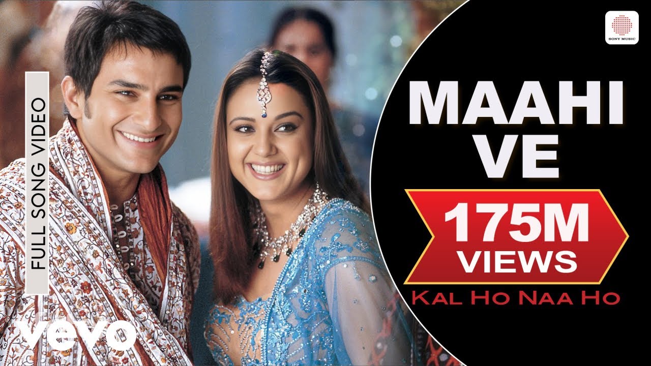 Maahi Ve Full Video - Kal Ho Naa Ho|Shah Rukh Khan|Saif Ali|Preity|Udit Narayan|Karan J