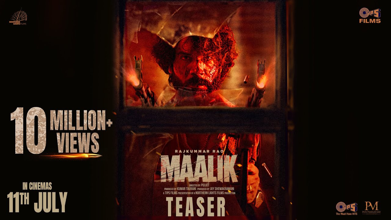 Maalik - Teaser | Rajkummar Rao | Pulkit | Kumar Taurani & Jay S | In Cinemas 11th July 2025