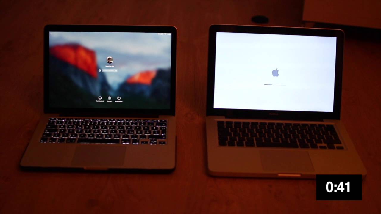 MacBook Comparison (2008 vs. 2015)