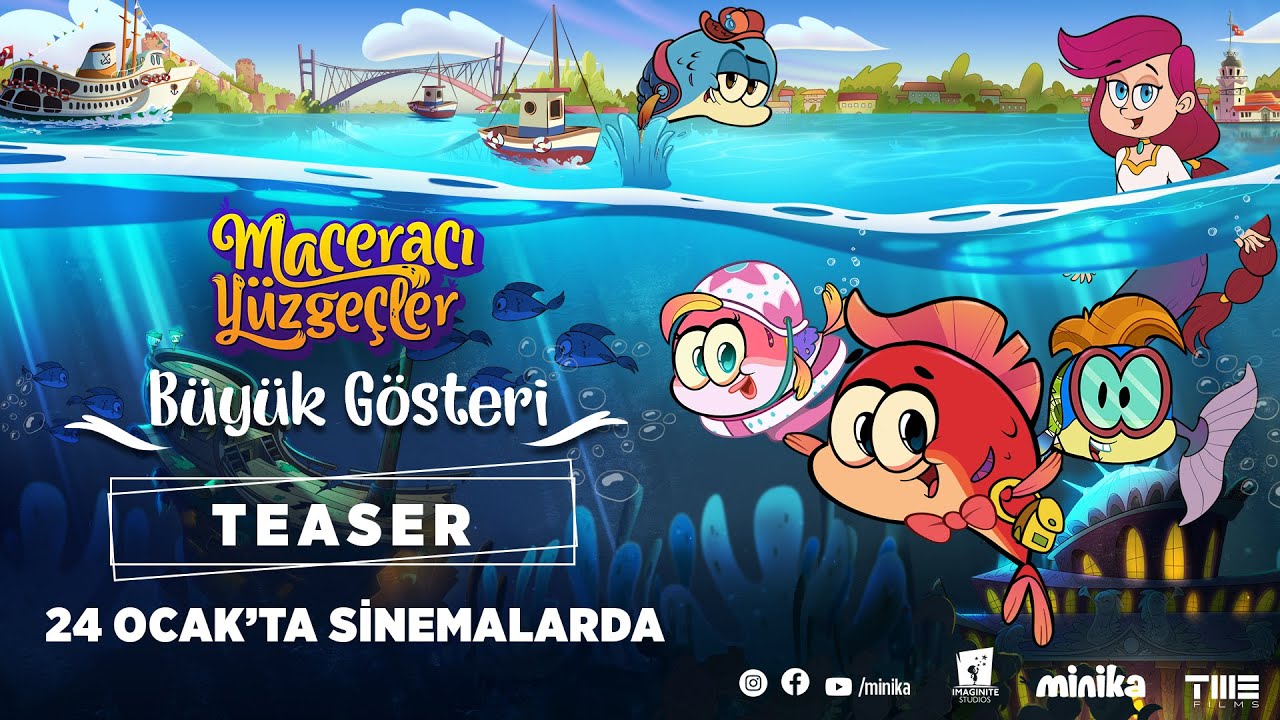 Maceracı Yüzgeçler: Büyük Gösteri | Teaser -1 | (24 Ocak'ta Sinemalarda!)