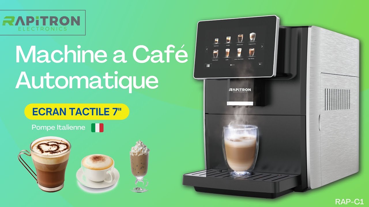 Machine a Café Automatique- écran tactile 7 pouces-RAP-C1