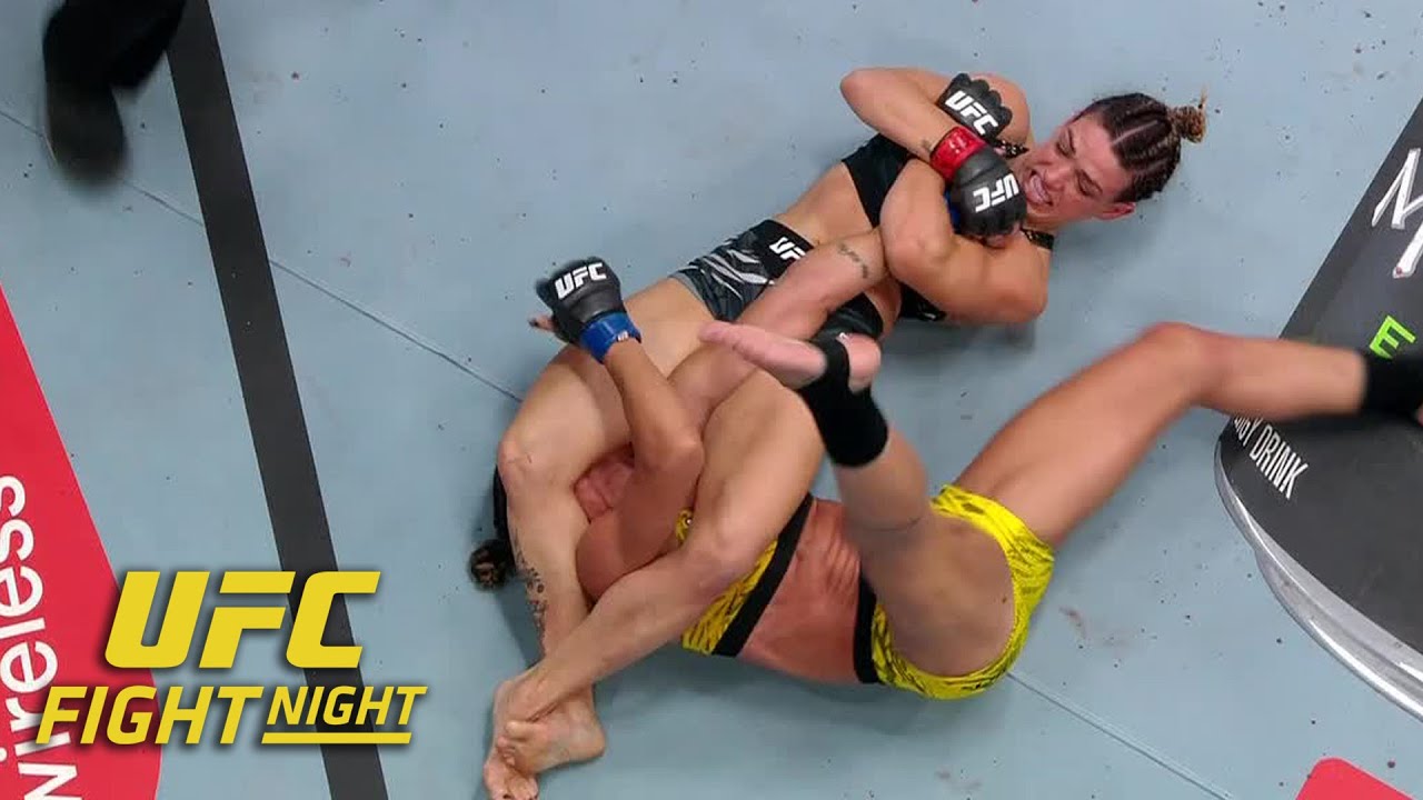 Mackenzie Dern submits Amanda Ribas with armbar in rematch | #UFCVegas101