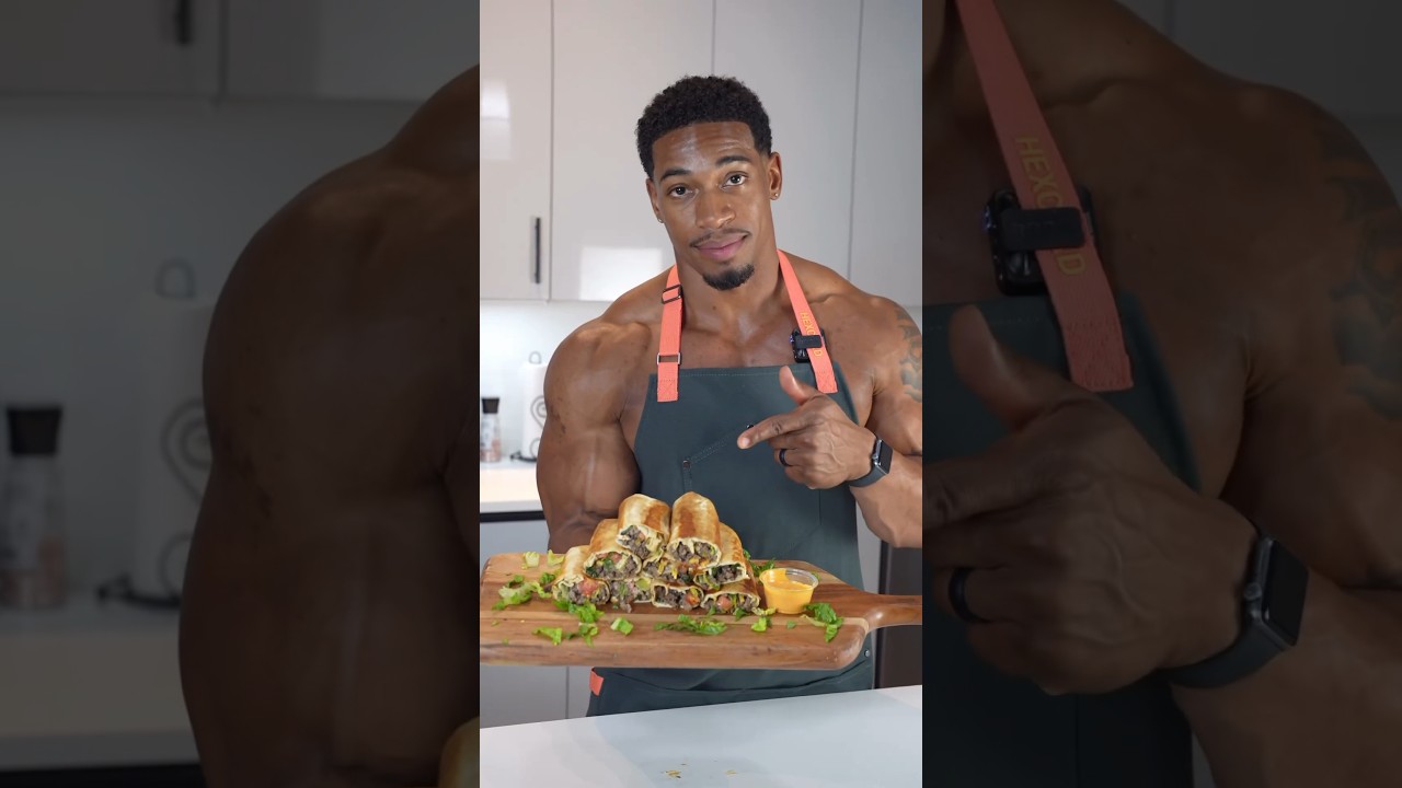 Macro Friendly Cheeseburger Burritos 🌯🍔