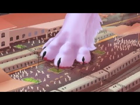 macro furry stomp around traffic | macro furry stomp car