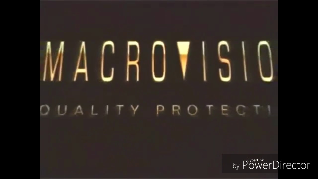 Macrovision Quality Protection Logo (Low Pitch)