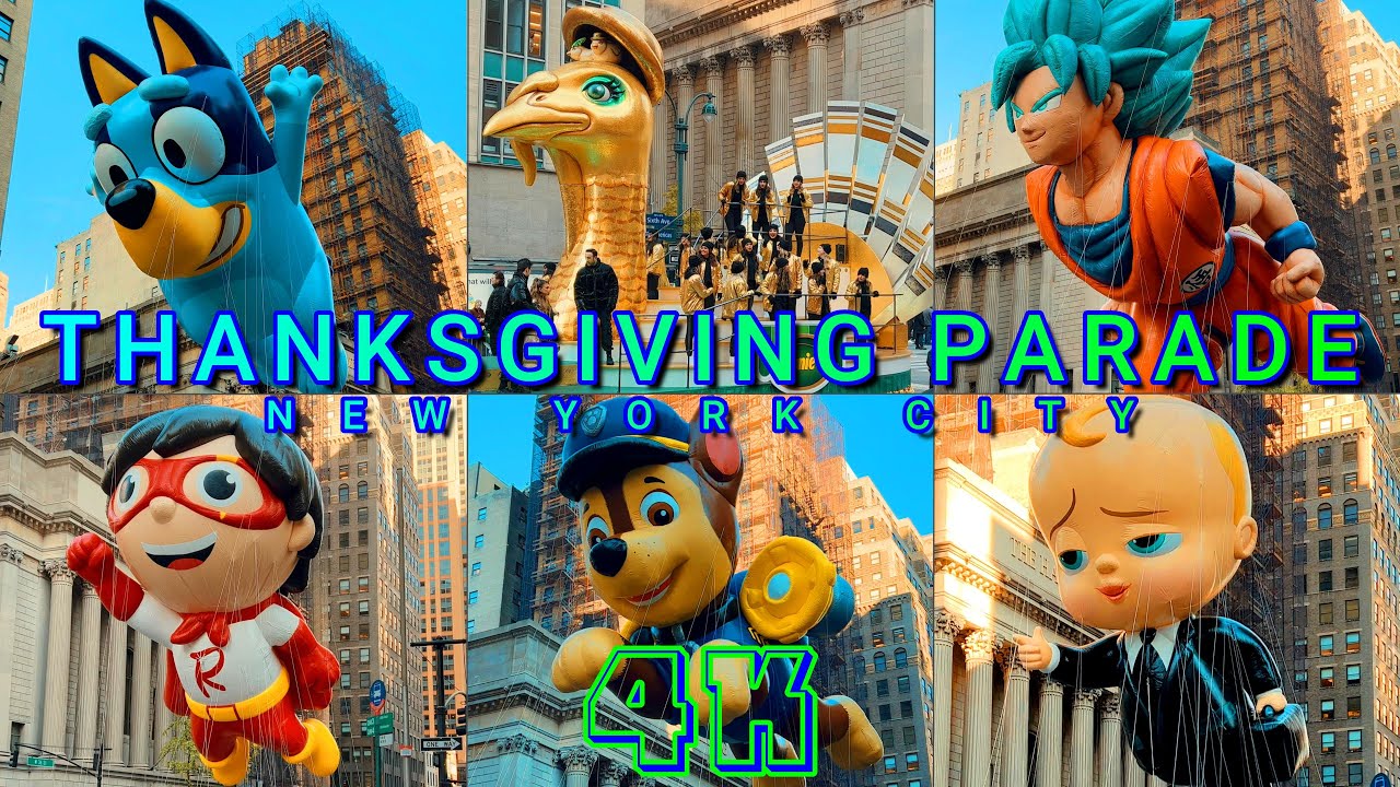 Macy's Thanksgiving Parade Extended Uncut Edition Part 1/2, New York USA