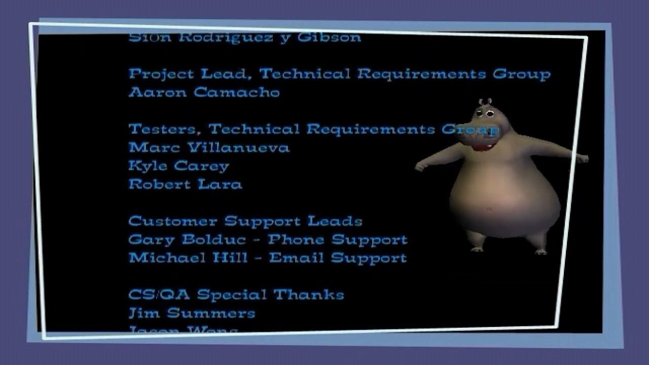 Madagascar - Ending Game Credits (PS2 | XBOX | GameCube | PC)