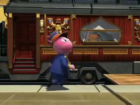 Madagascar 3 Backyardigans train chase catch
