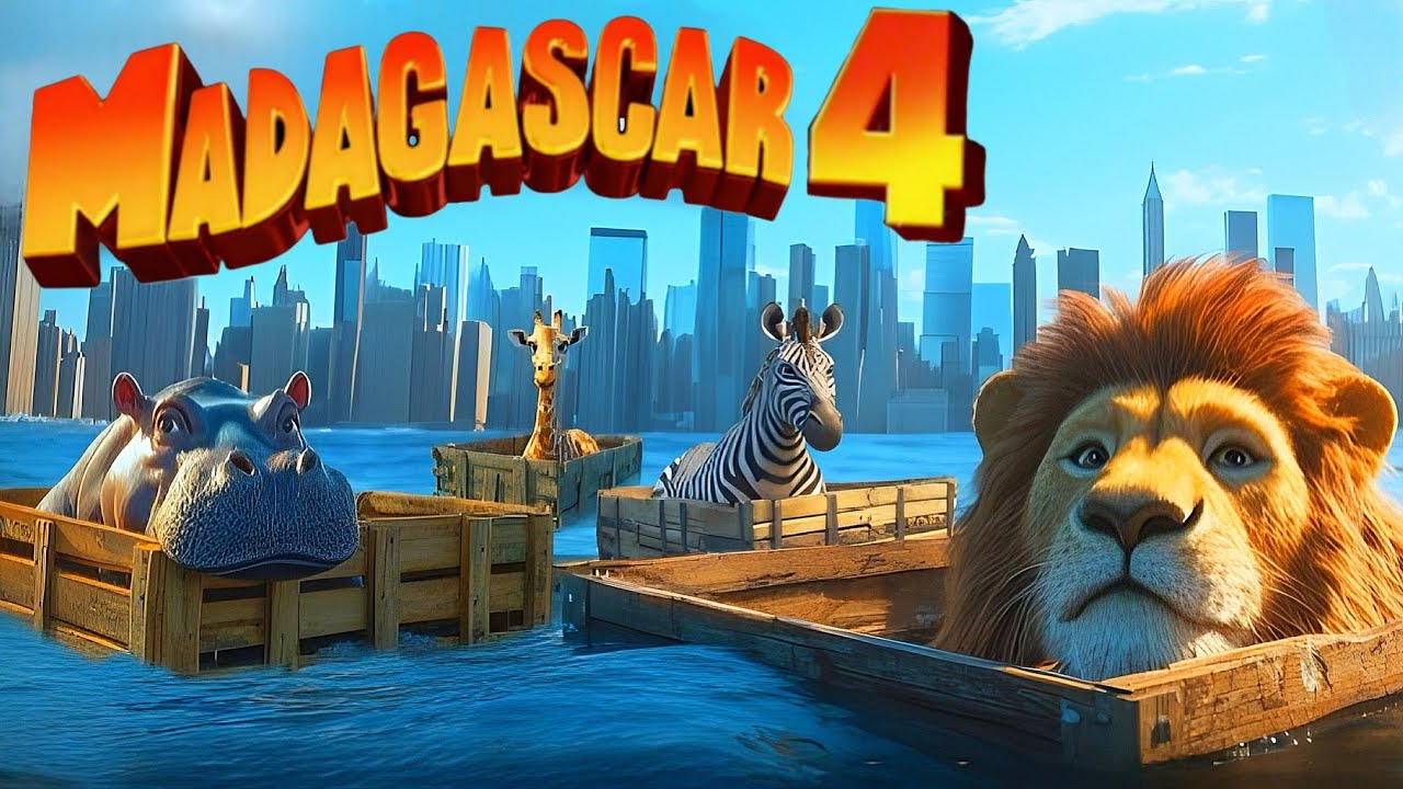 MADAGASCAR 4 Full Game Movie 2025: Escape from Africa | Action Fantasy English (Game Movie)