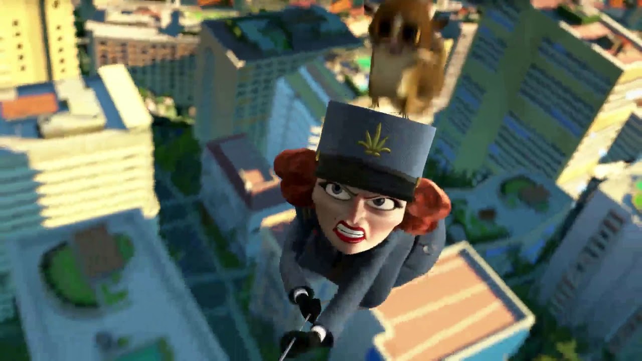 Madagaskar 3 - Uçak Düşüyor