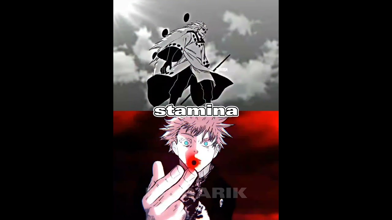 Madara vs Gojo edith naruto vs mb #edith#naruto#anime#1vs1#madara#gojo