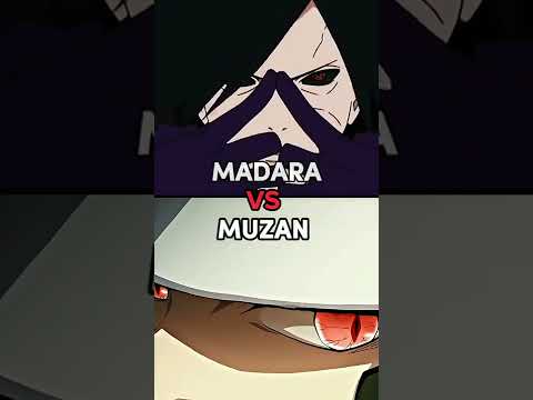 MADARA VS MUZAN | NARUTO VS DEMON SLAYER #shorts #uchihamadara #naruto #demonsalyer #anime #animedit