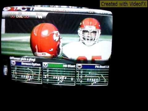 Madden 08 Ps2 : Week 2 , Kansas City Chiefs vs Chicago Bears Parte 1