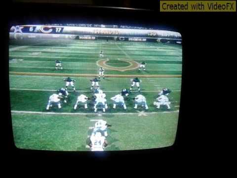 Madden 08 Ps2 : Week 3 , Dallas Cowboys vs Chicago Bears Parte 2