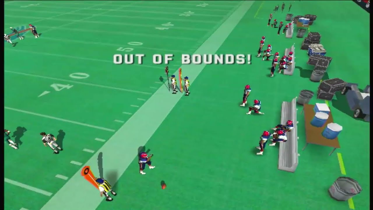 Madden NFL 08 (PS2) dolphins vs bills (1st half)