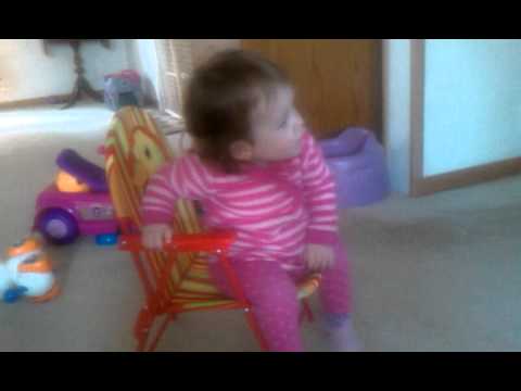 Maddi watching Charlie Brown Christmas