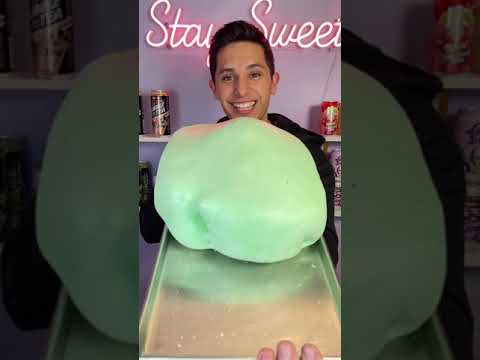 Made The Worlds BIGGEST Taffy 🤯😍 #asmr #satisfying #giant #candy #freezedried