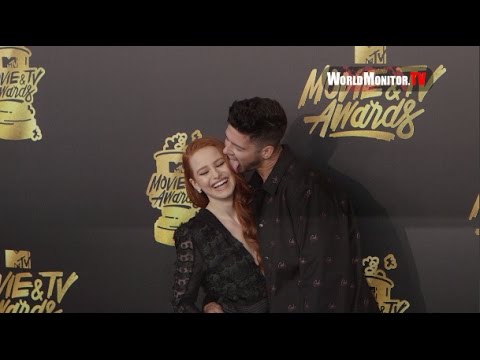 Madelaine Petsch, Travis Mills Kissing 2017 MTV Movie and TV Awards