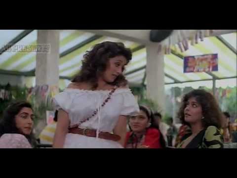 Madhuri Dixit erotic upskirt from Raja