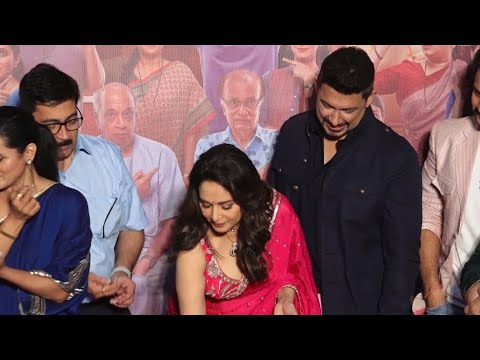 MADHURI DIXIT NENE AT THE TRAILER LAUNCH OF PANCHAK AT PVR -PHOENIX.