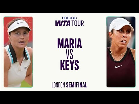 Madison Keys vs. Tatjana Maria | 2025 London Semifinal | WTA Match Highlights