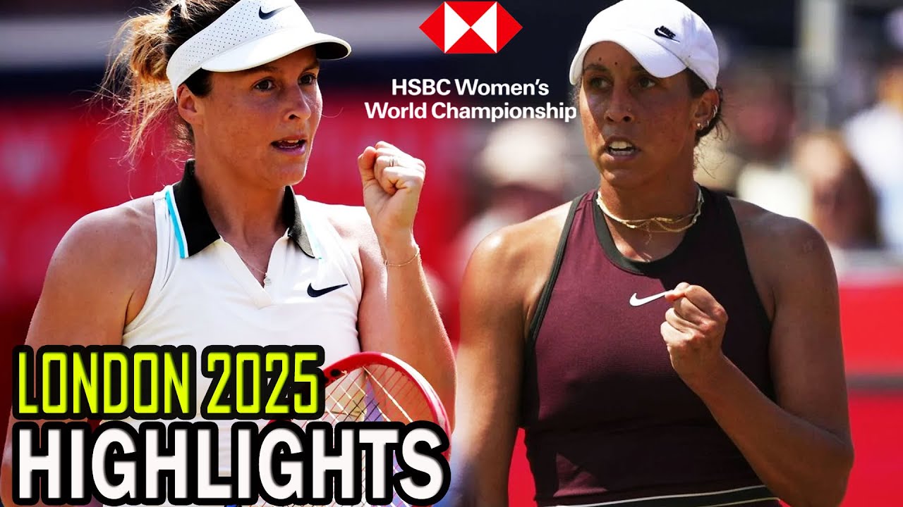 Madison Keys vs Tatjana Maria SF Highlights | London 2025