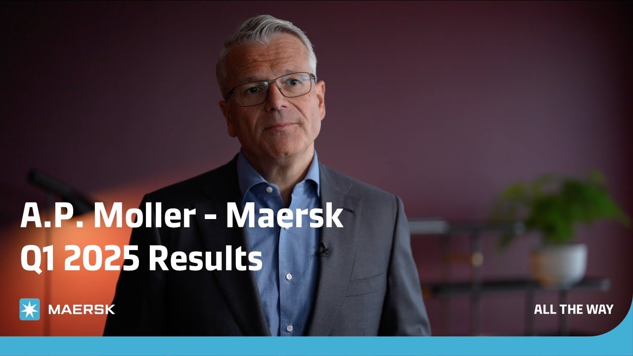 Maersk CEO Vincent Clerc: We delivered solid financial results in Q1 2025
