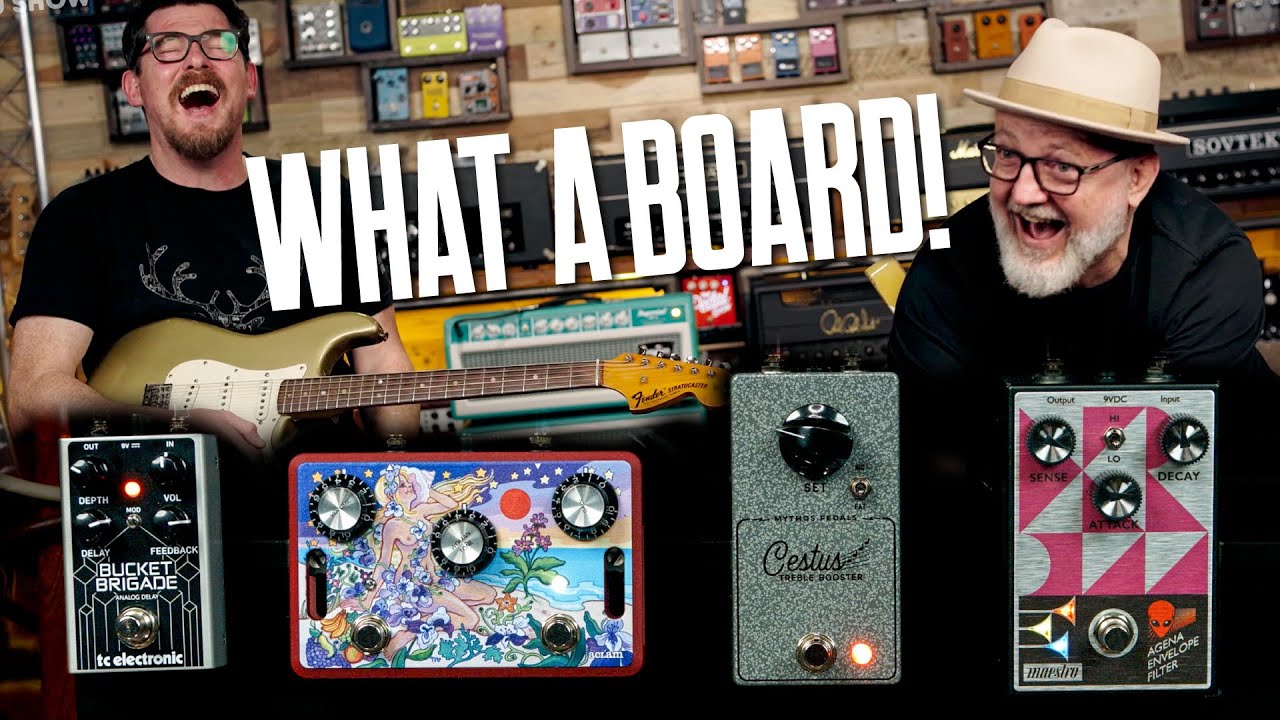Maestro Agena, Mythos Cestus, Aclam Woman Tone, TC Bucket Brigade [New Pedal Day]