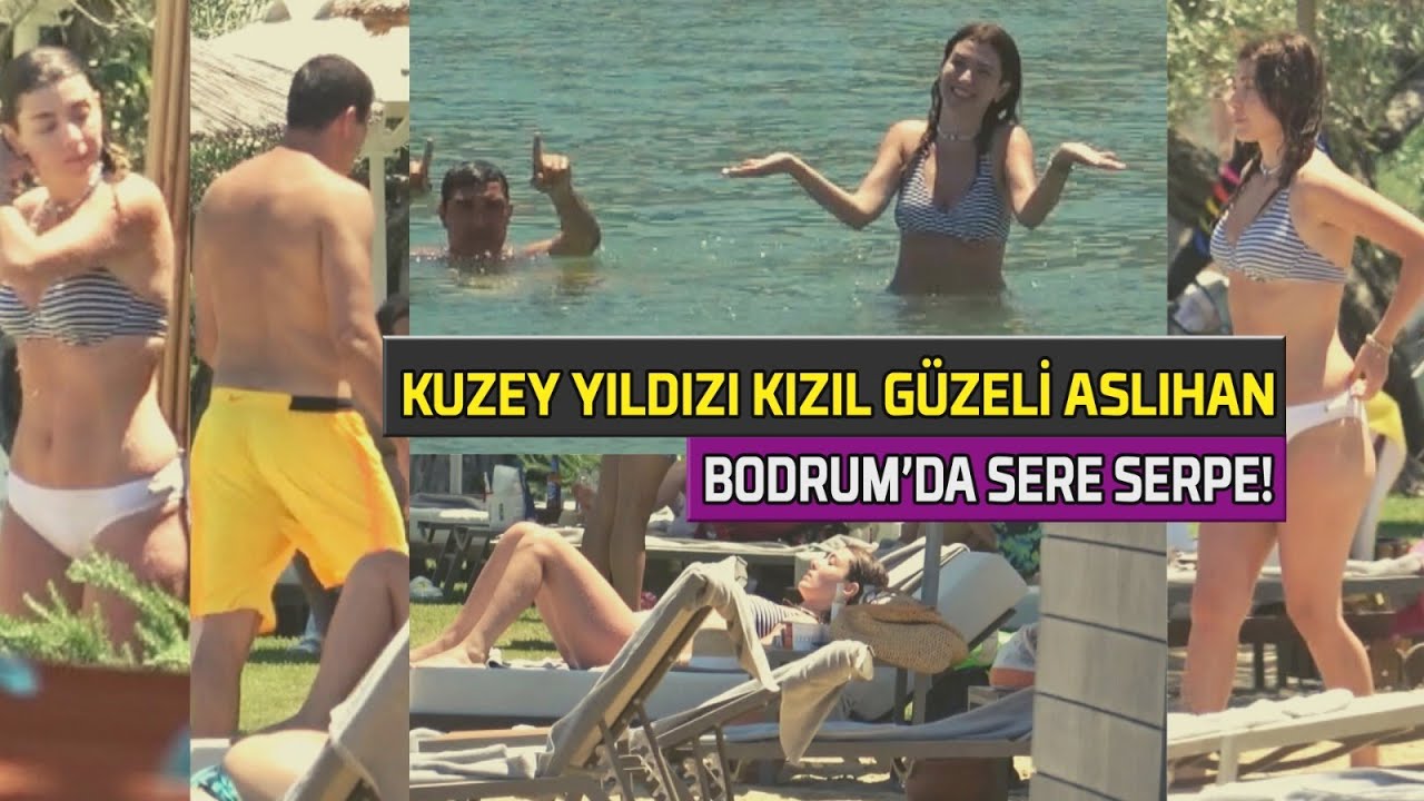 MAGAZİN HABERLERİ | KUZEY YILDIZI İLK AŞK'IN YILDIZ'I ASLIHAN GÜNER VE EŞİ MERT KILIÇ BODRUM'DA