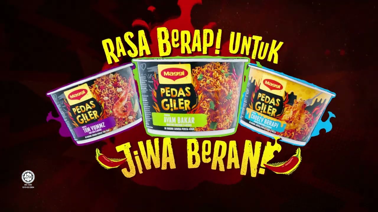 MAGGI® Pedas Giler – Berani Berapi!