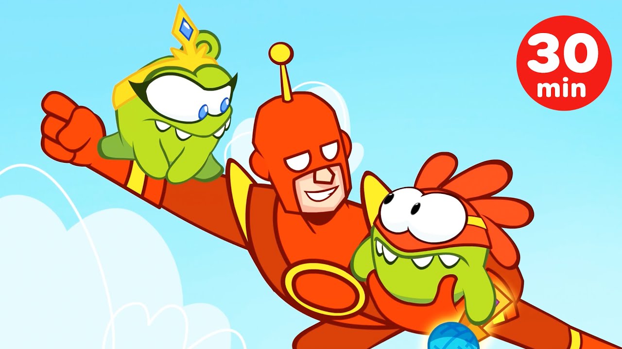 Magic Mic | Om Nom Stories: Super-Nom | Funny Cartoons for Kids