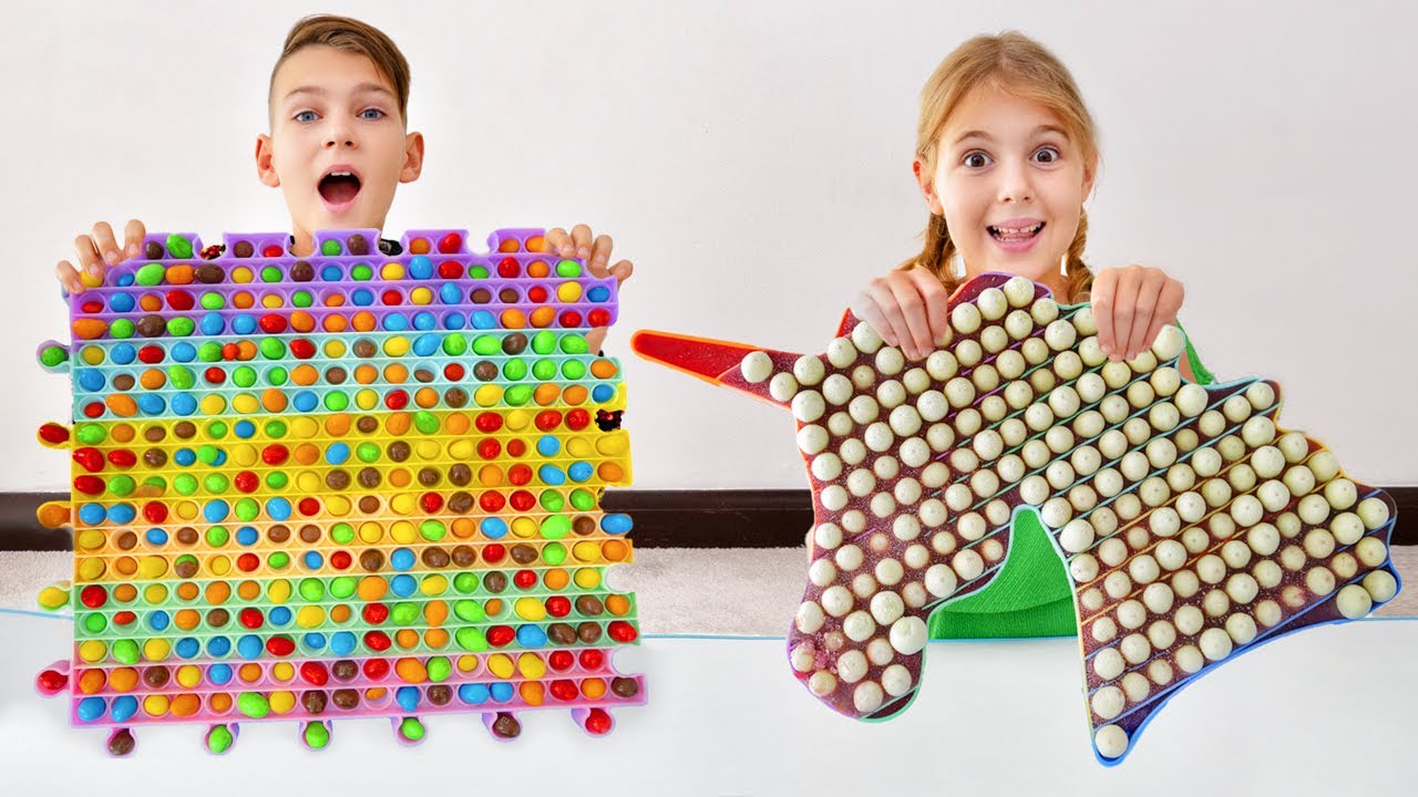Magic Pop It story at home school + more Сhildren's videos