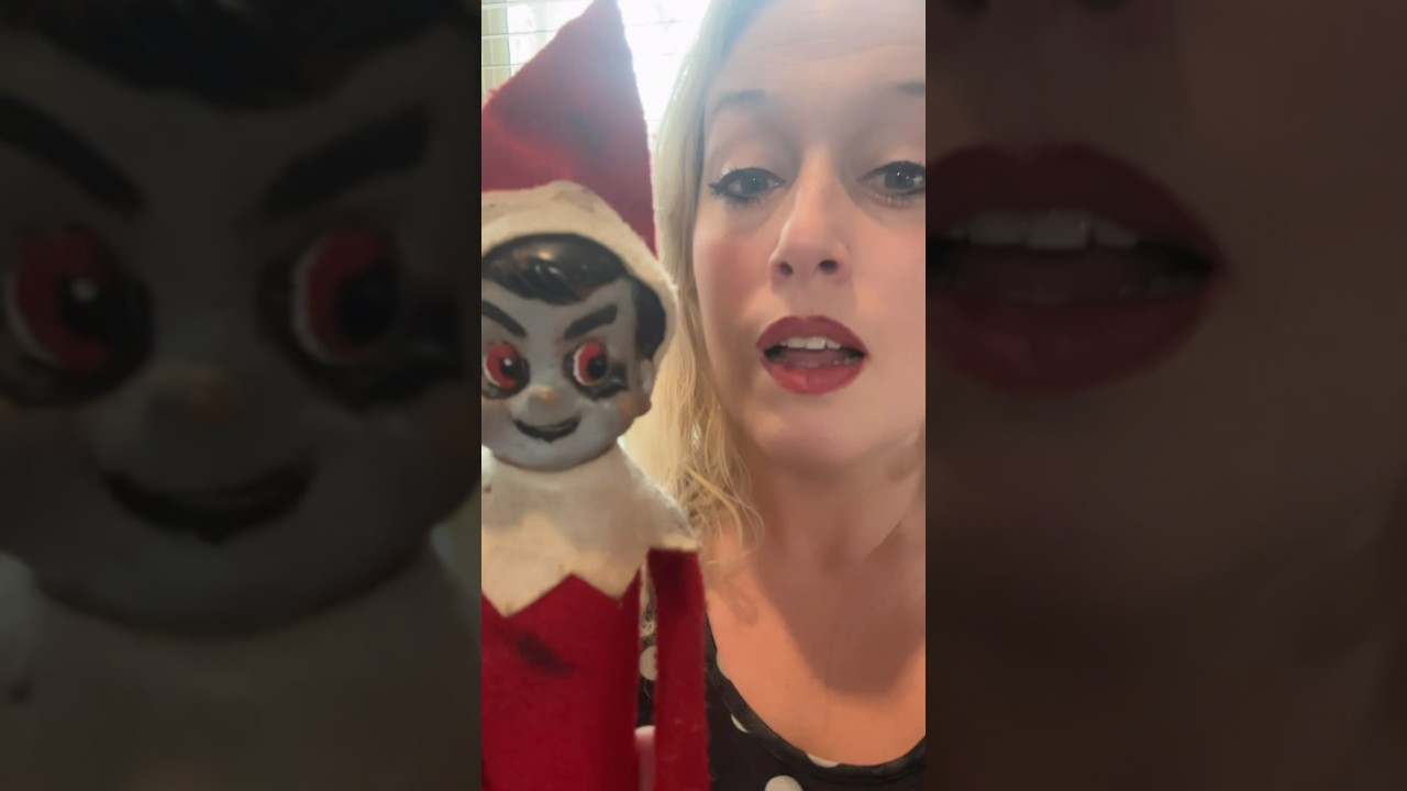 Magical Fred doesn’t like furbies #elfontheshelf #furby