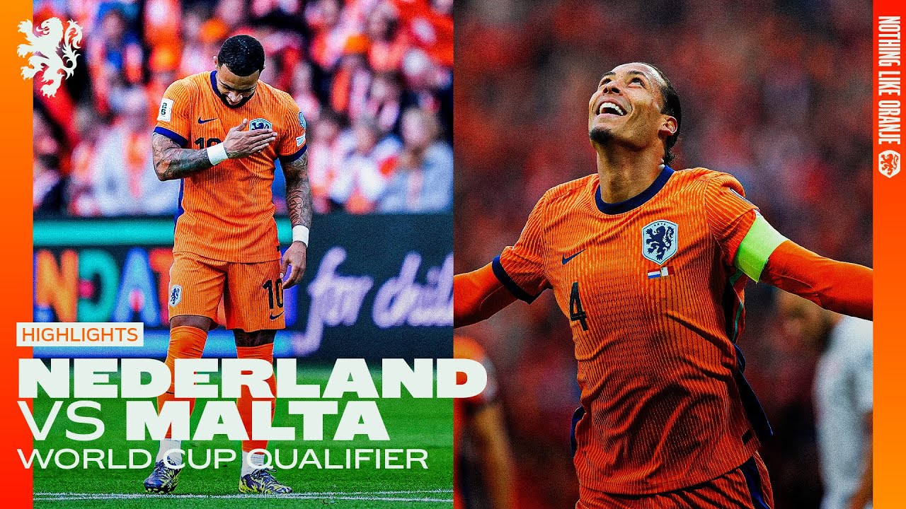 MAGICAL NIGHT in Groningen! 🤩 | Highlights Nederland - Malta