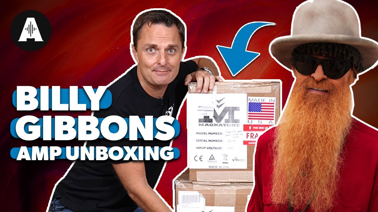 Magnatone Billy Gibbons Amp Unboxing! - Only 6 in the World!!