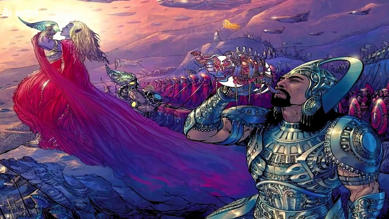 MAHABHARATA Destanı - 10 BİN Yıl Önce Hindistan'da Yaşanmış NÜKLEER SAVAŞ