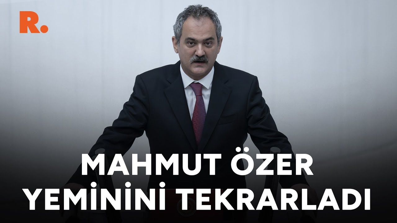 Mahmut Özer yeminini tekrarladı