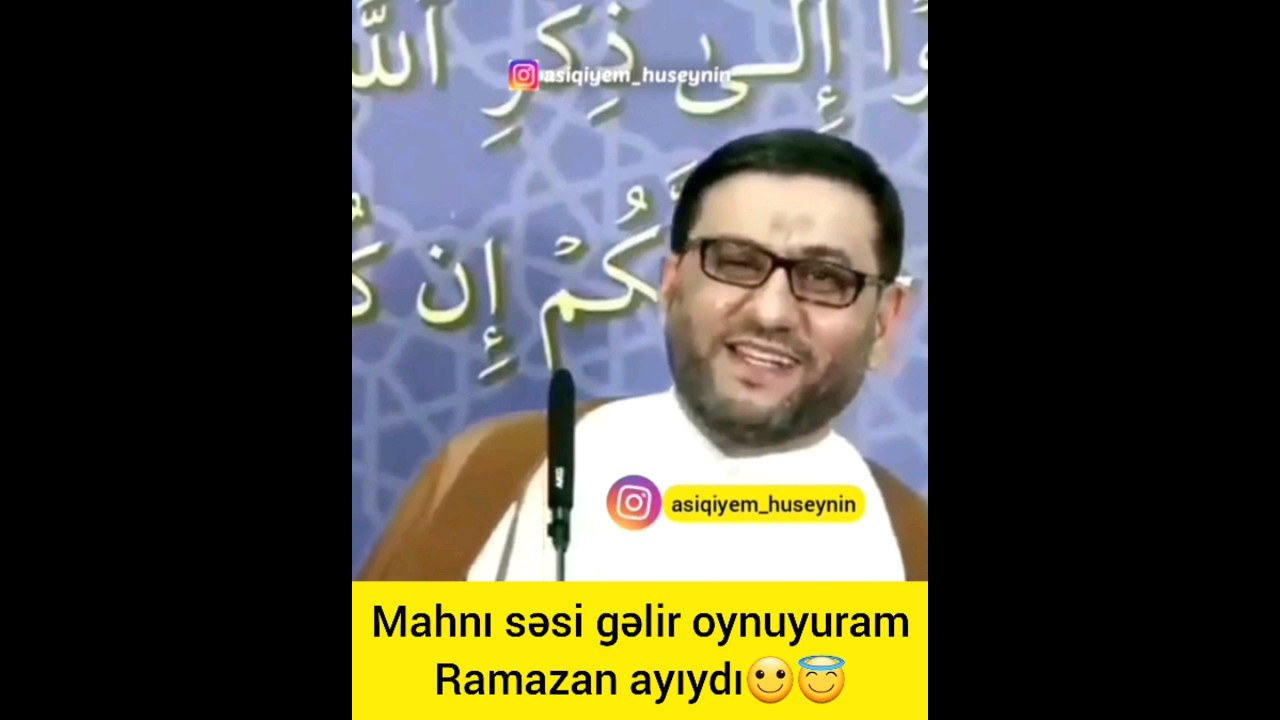 Mahnı səsi gəlir oynuyuram orucum pozulur? Hacı Şahin