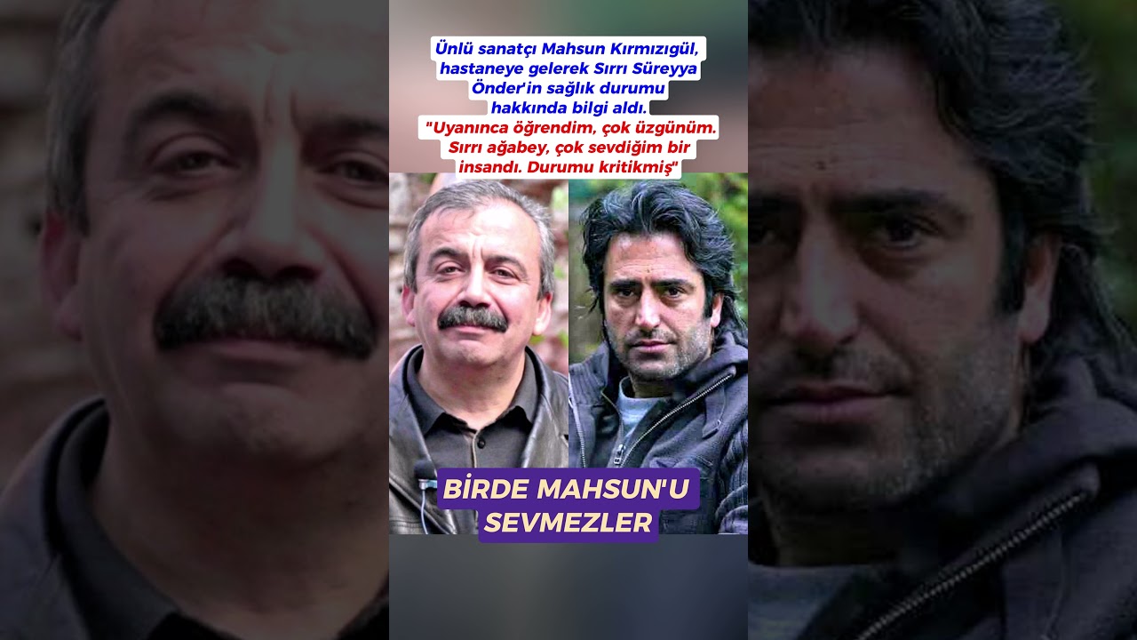 Mahsun Kırmızıgül’den Sırrı Süreyya Önder İçin Duygusal Ziyaret