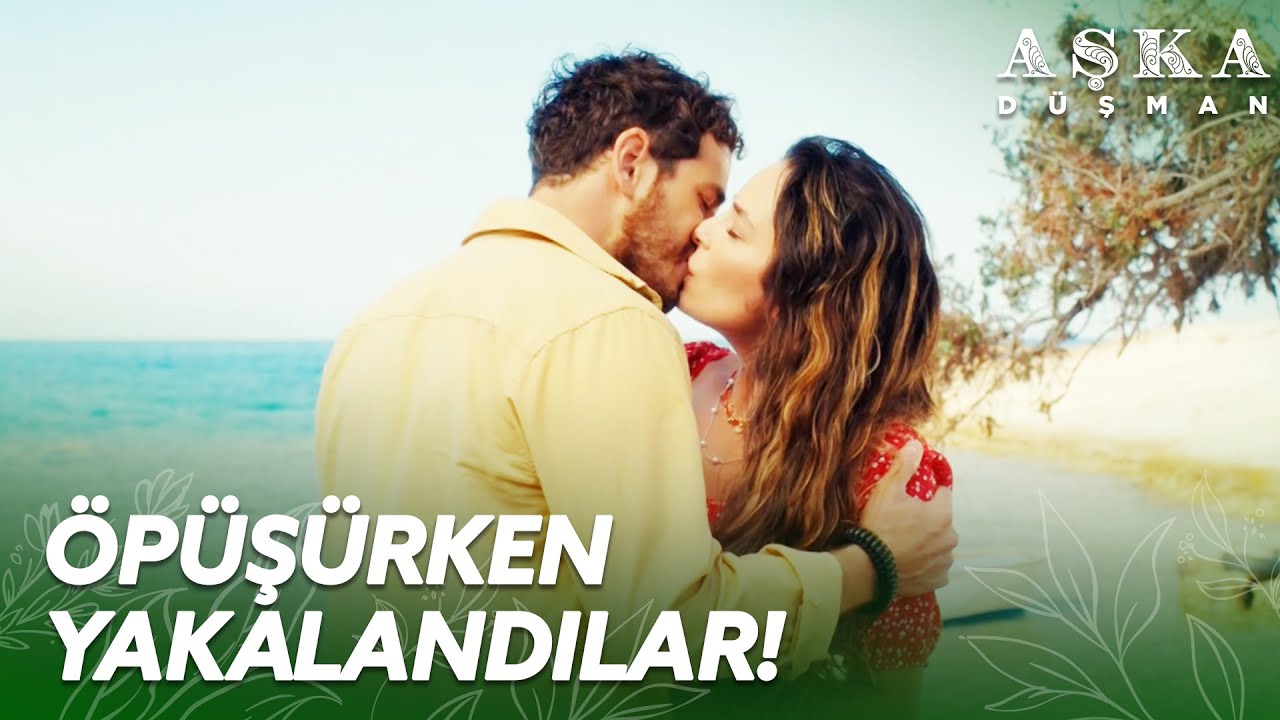 Mahur, İnci ve Uygar'ı Öpüşürken Yakaladı | Aşka Düşman 1. Bölüm (SON SAHNE)