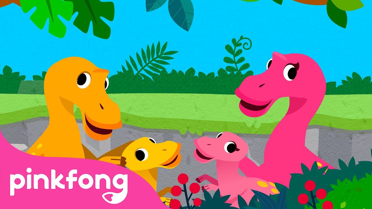 Maiassaura | Canções de Dinossauro | Pinkfong Canções para crianças