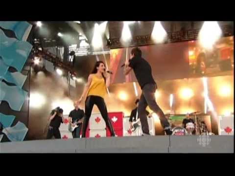 MaiB4ever - Marie-Mai - Simple Plan Jet Lag LIVE